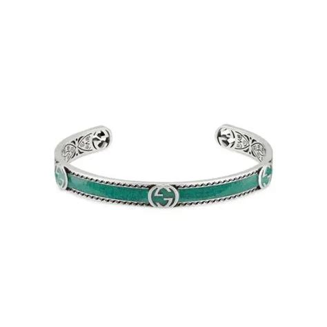 gucci bracciale stella|gucci interlocking bracelet.